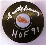 Scotty Bowman Autographed Red Wings Puck