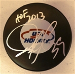 Doug Weight Autographed USA Puck