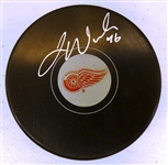 Jake Walman Autographed Red Wings Puck