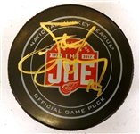 Steve Yzerman Autographed Red Wings Puck