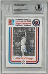 Jim Northrup Autographed 1988 Domino's