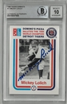 Mickey Lolich Autographed 1988 Domino's