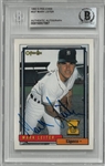 Mark Leiter Autographed 1992 O-Pee-Chee