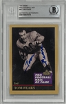 Tom Fears Autographed 1991 Enor