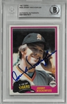 Johnny Wockenfuss Autographed 1981 Topps