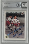 Harry Howell Autographed 1991 Ultimate