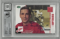 Ted Lindsay Autographed 2003 Parkhurst