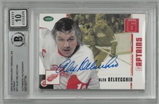Alex Delvecchio Autographed 2003 Parkhurst