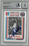 Jim Northrup Autographed 1988 Domino's