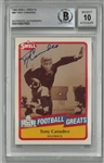 Tony Canadeo Autographed 1989 Swell