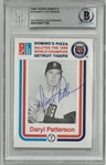Daryl Patterson Autographed 1988 Domino's