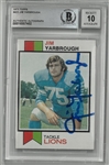 Jim Yarbrough Autographed 1973 Topps
