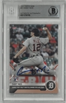 Casey Mize Autographed 2021 Topps Now Rookie Card