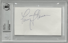 Fern Flaman Autographed 3x5 Index Card