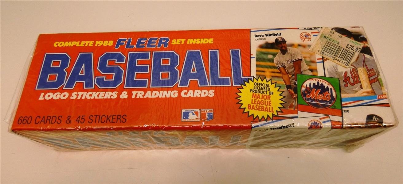 1988 Fleer Baseball Factory Set