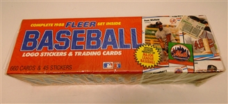 1988 Fleer Baseball Factory Set