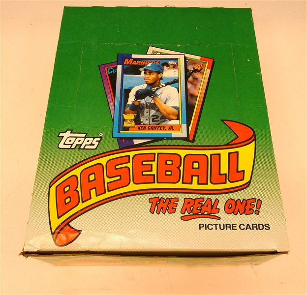 1990 Topps Baseball Jumbo Box