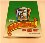 1990 Topps Baseball Jumbo Box