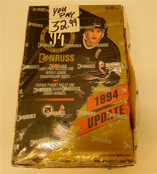 1994 Donruss Hockey Wax Box