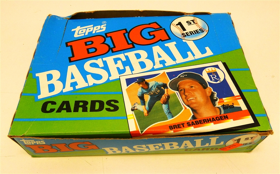 1990 Topps Big Baseball Wax Box