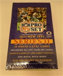1991 Pro Set Football Series 2 Wax Box
