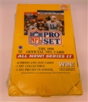 1990 Pro Set Football Series 2 Wax Box