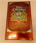 2003 Topps Chrome Baseball Series 2 Box