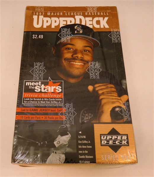 1997 Upper Deck Baseball Series 1 Box