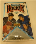 1991/92 Upper Deck Hockey Wax Box