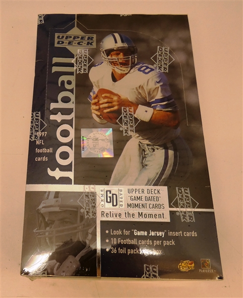 1997 Upper Deck Football Wax Box