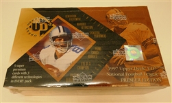 1997 Upper Deck UD3 Football Wax Box