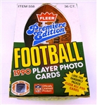 1990 Fleer Football Wax Box