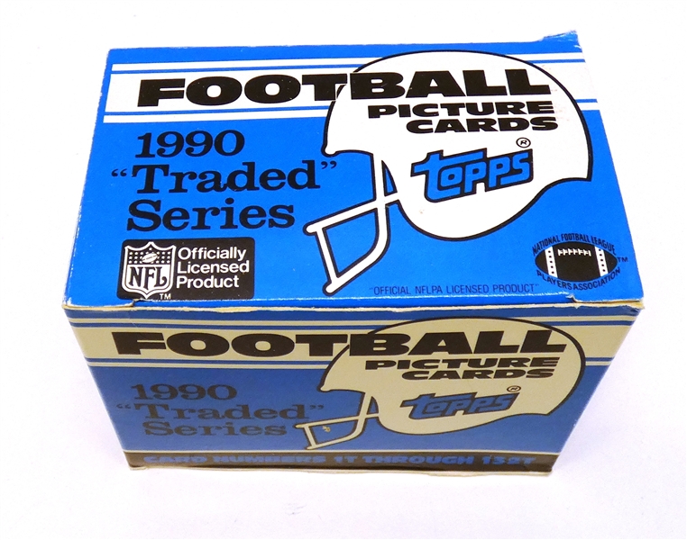 1990 Topps Traded Football Factory Set