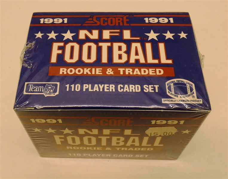 1991 Score Rookie & Traded Football Factory Set