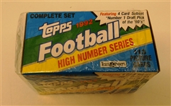 1992 Topps Football High Number Set