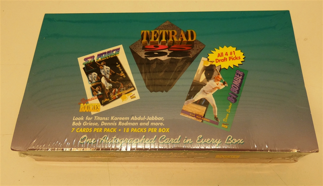 1995 Signature Rookies Wax Box