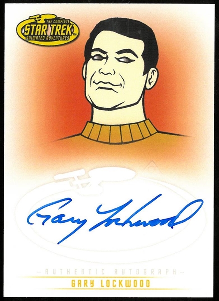 Gary Lockwood Autographed Card