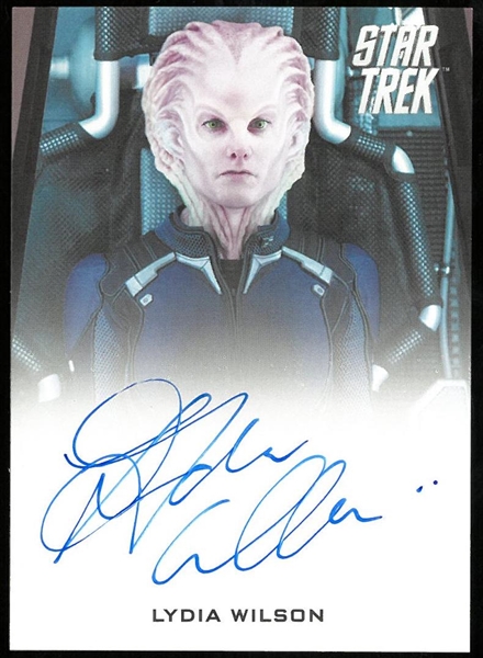 Lydia Wilson Autographed Card