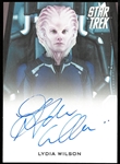 Lydia Wilson Autographed Card