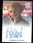 Kimberly Arland Autographed Card