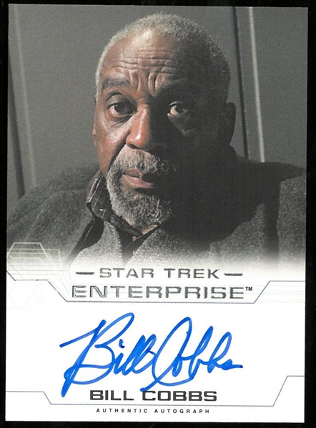 Bill Cobbs Autographed Card