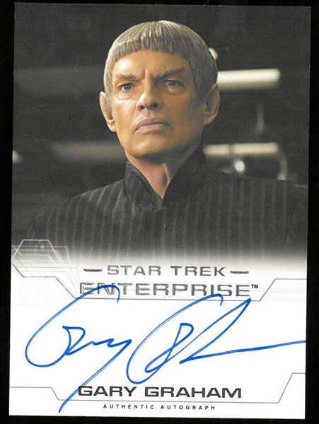 Gary Graham Autographed Card