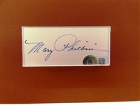Mary Philbin Autographed Cut w/ 8x10