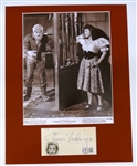 Elena Verdugo Autographed Cut w/ 8x10