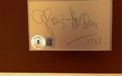 Gloria Holden Autographed Cut w/ 8x10
