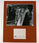 Felix Aylmer Autographed Cut w/ 8x10