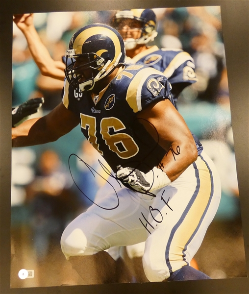 Orlando Pace Autographed 16x20