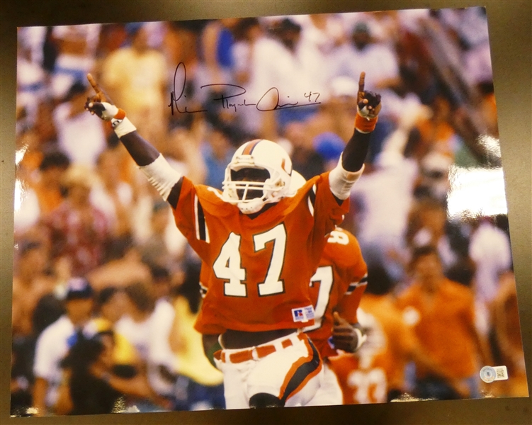 Michael Irvin Autographed 16x20