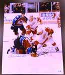 Darren McCarty & Claude Lemieux Autographed 16x20