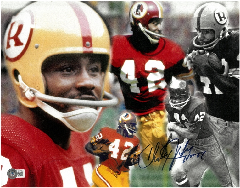 Charley Taylor Autographed 11x14